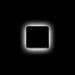 ORACLE Universal Illuminated LED Letter Badges, Matte Black Surface Finish, I, White