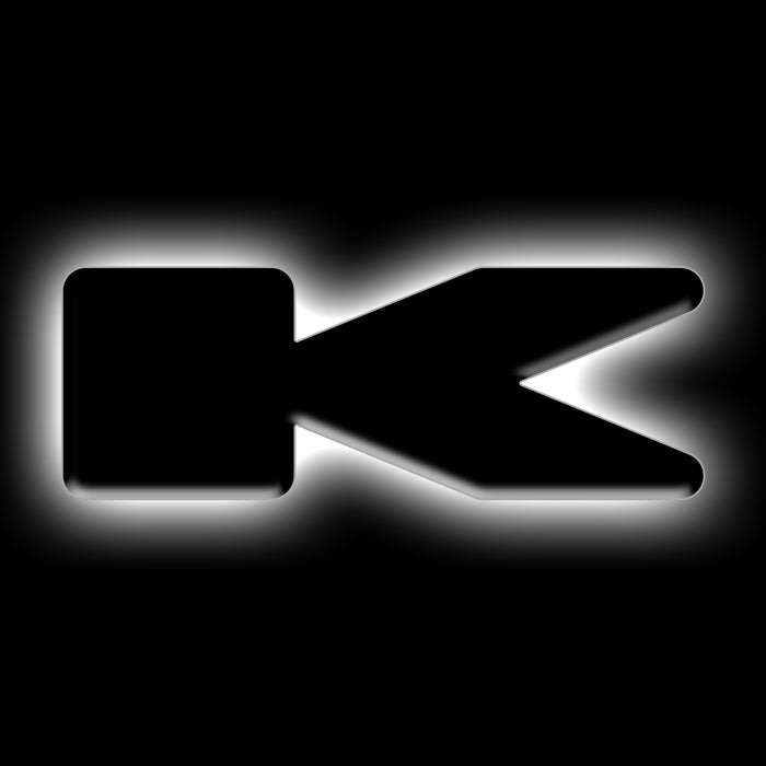 ORACLE Universal Illuminated LED Letter Badges - Matte Black Surface Finish - K