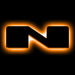 ORACLE Universal Illuminated LED Letter Badges, Matte Black Surface Finish, N, Amber