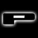 ORACLE Universal Illuminated LED Letter Badges, Matte Black Surface Finish, P, White
