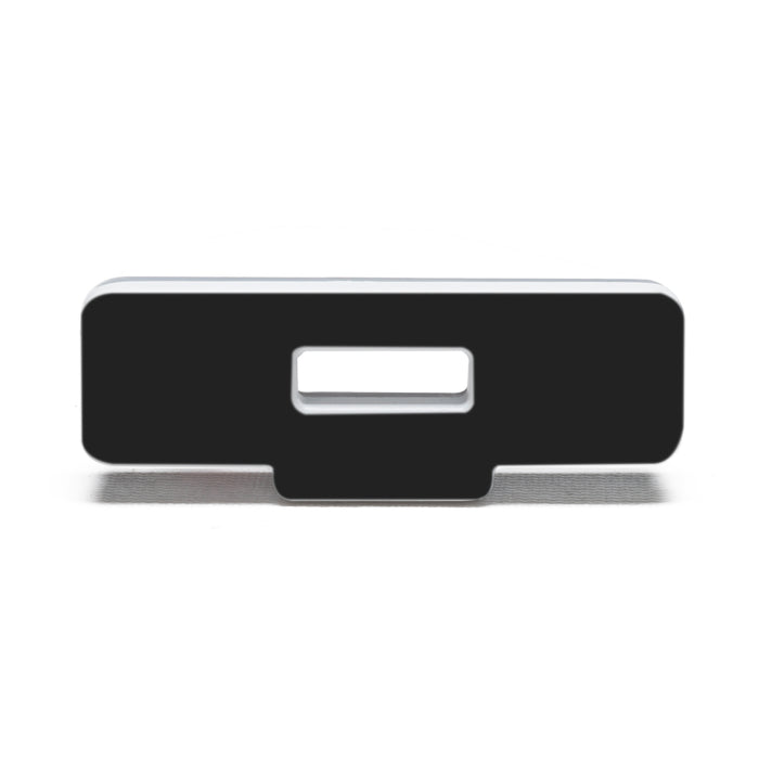ORACLE Universal Illuminated LED Letter Badges - Matte Black Surface Finish - Q