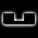 ORACLE Universal Illuminated LED Letter Badges, Matte Black Surface Finish, U, White