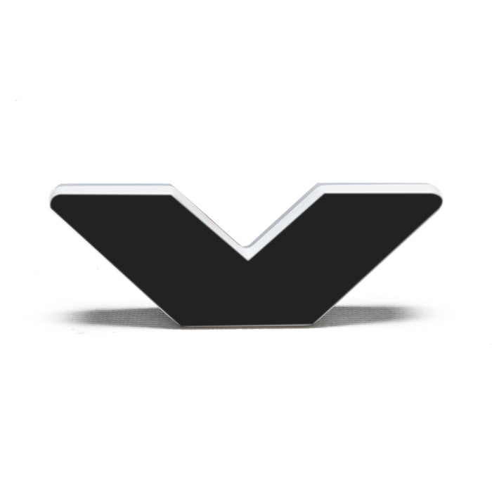 ORACLE Universal Illuminated LED Letter Badges - Matte Black Surface Finish - V