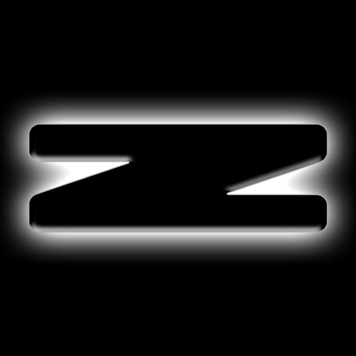 ORACLE Universal Illuminated LED Letter Badges - Matte Black Surface Finish - Z