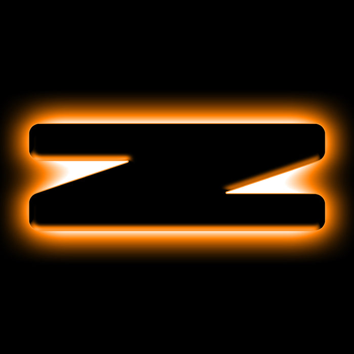 ORACLE Universal Illuminated LED Letter Badges, Matte Black Surface Finish, Z
