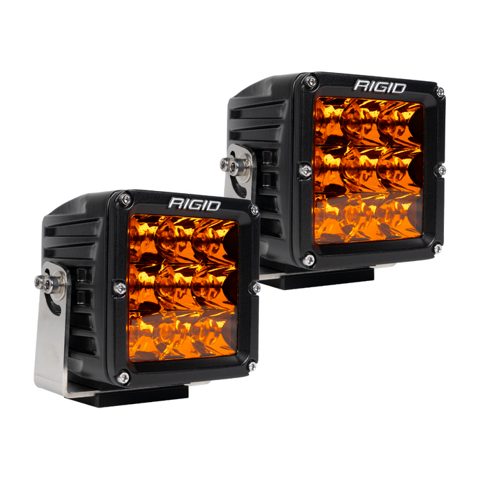 RIGID D-XL PRO Spot Amber PRO Pods Pair