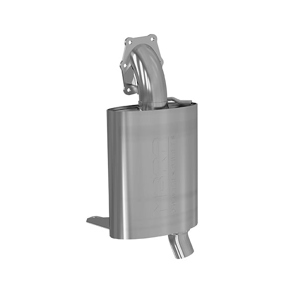 MBRP Exhaust 336T408 Trail Muffler. Slip-on Design. Packed Muffler.