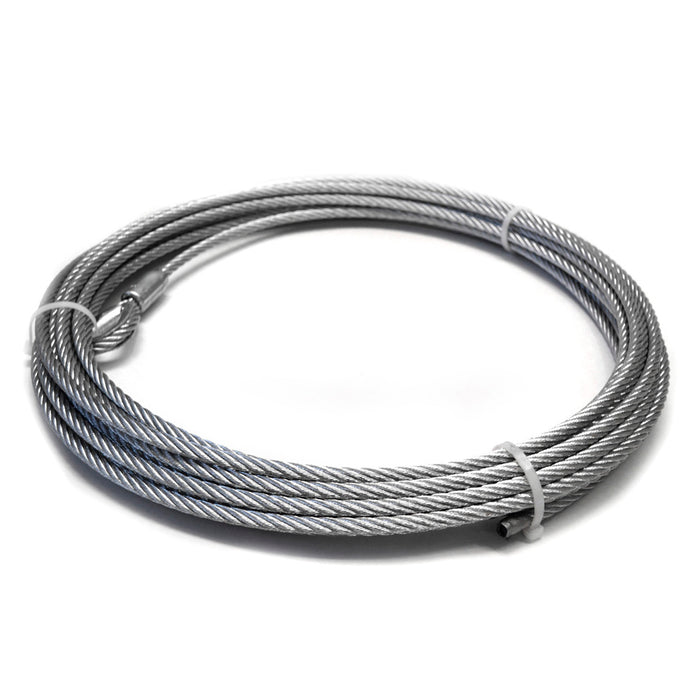 Warn 34414 WIRE ROPE ASSEMBLY 7/16 Inch Diameter x 75 Foot