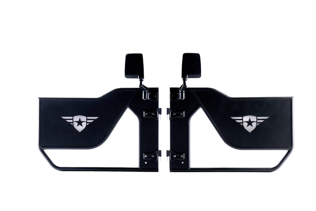 Combat Off Road Tube Doors - Front Pair | Jeep JT Gladiator (20-26) | P/N 35-1046