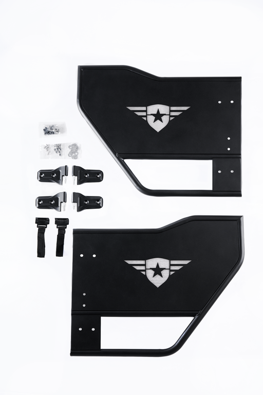 Combat Off Road Tube Doors - Rear Pair | Jeep JT Gladiator (20-26) | P/N 35-1049