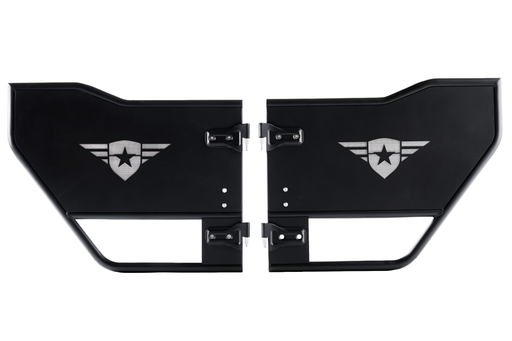 Combat Off Road Tube Doors - Rear Pair | Jeep JT Gladiator (20-26) | P/N 35-1049