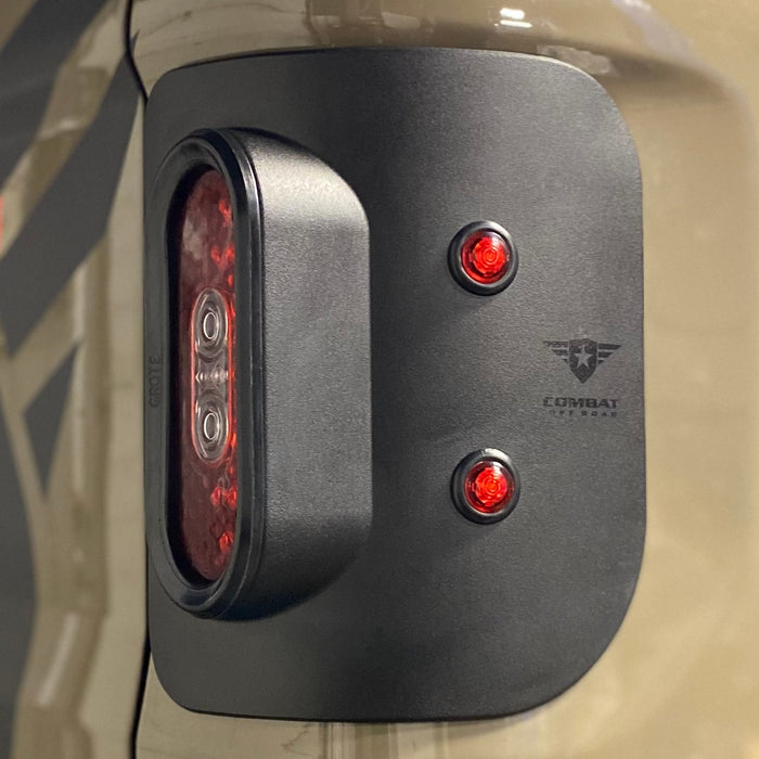 Combat Off Road Tail Gunner LED Tail Lights - Black | Jeep Gladiator JT (20-26) | P/N 35-1050