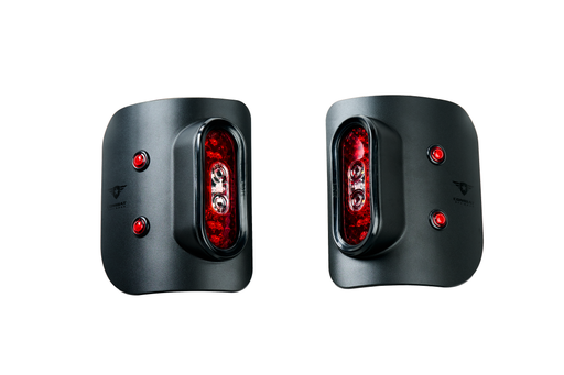 Combat Off Road Tail Gunner LED Tail Lights - Black | Jeep Gladiator JT (20-26) | P/N 35-1050