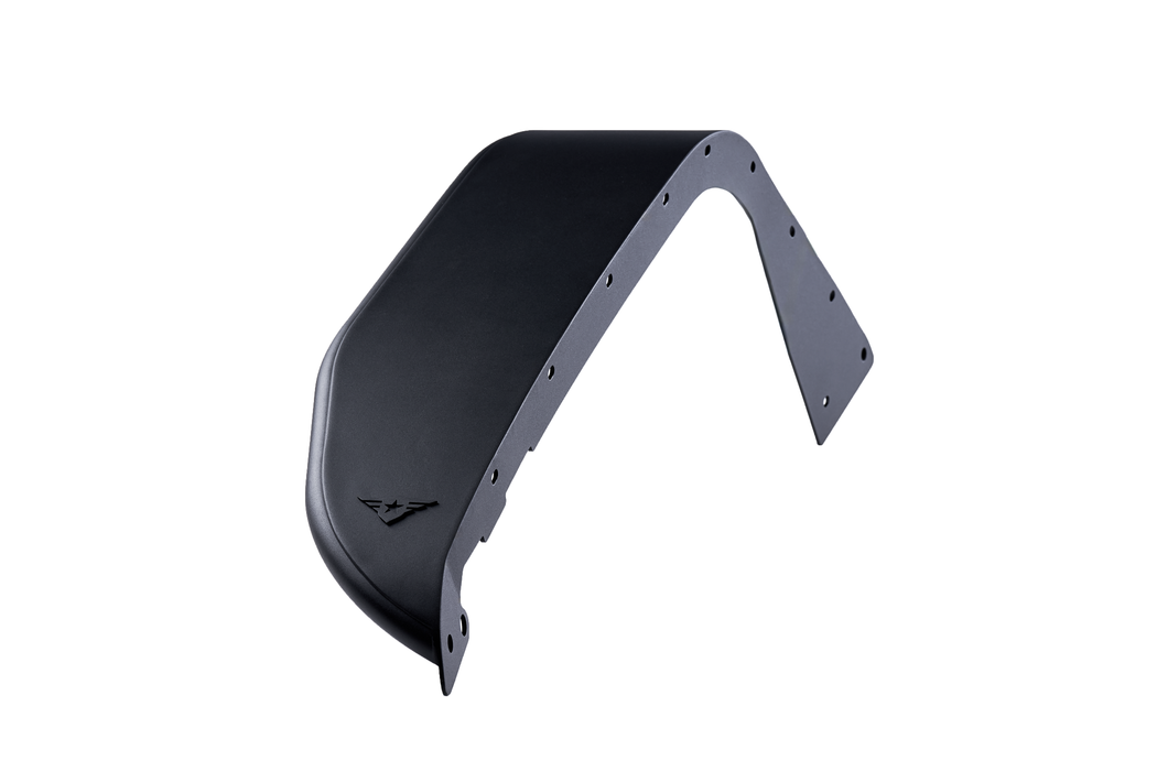 Combat Off Road Full Assault Aluminum Fender Kit - Black - Front | Jeep Gladiator JT (20-26) | P/N 35-1076