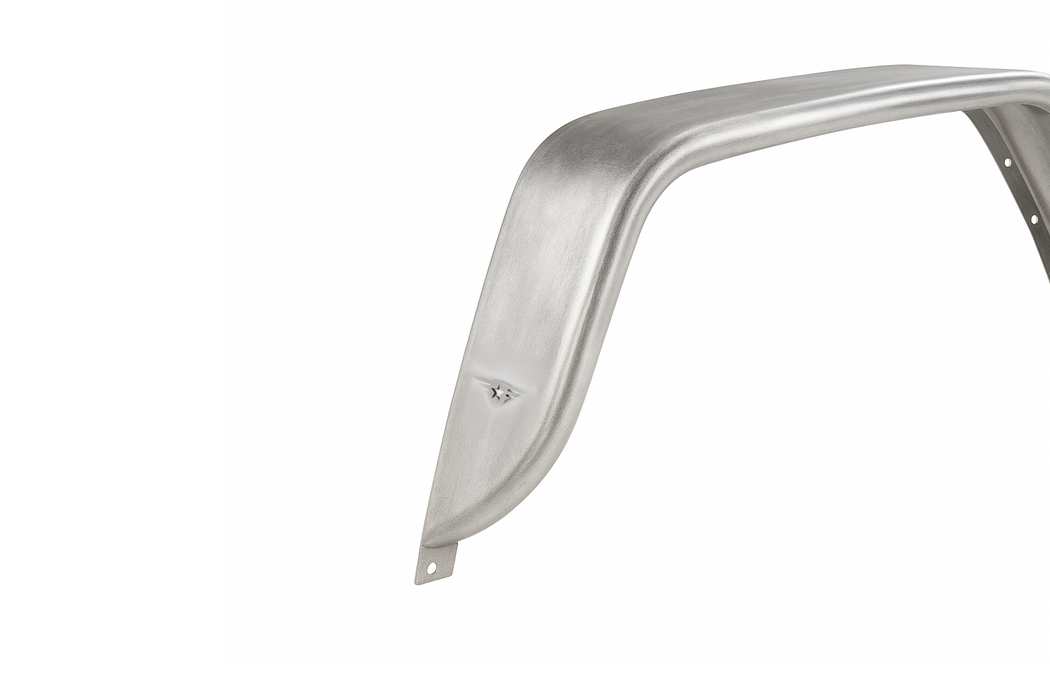 Combat Off Road Full Assault Aluminum Fender Kit - Raw - Rear | Jeep Gladiator JT (20-26) | P/N 35-1179