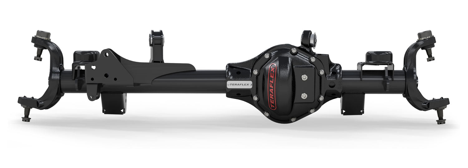 07-18 Wrangler JK Rubicon Tera44 Rubicon HD Front Axle w/ 4.56 Ratio R&P & OEM Locker 4-6 Inch Lift TeraFlex