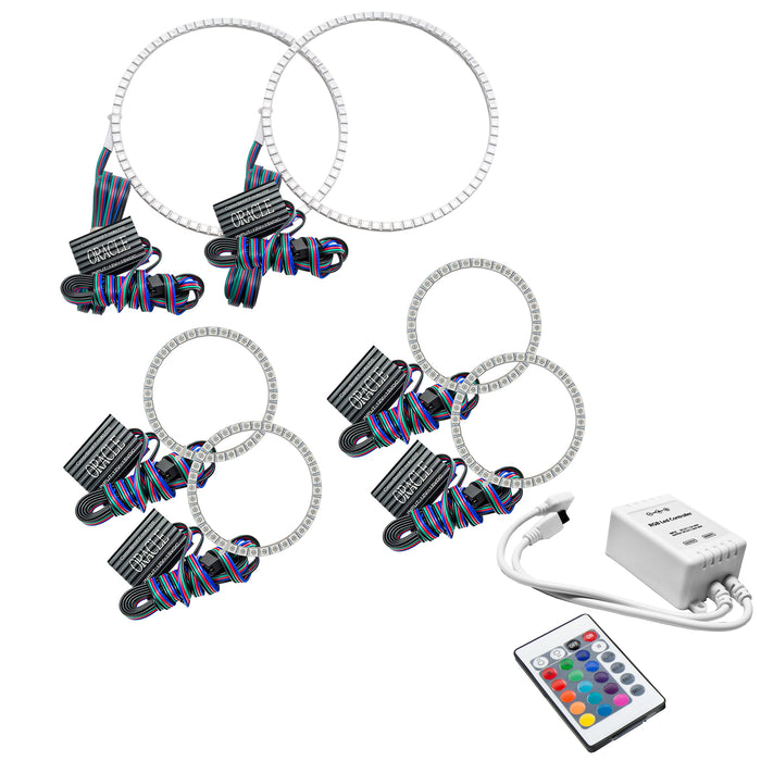 ORACLE 2001-2004 Nissan Frontier Headlight Triple Halo - ColorSHIFT - with Simple Controller