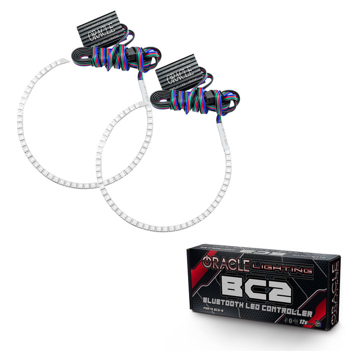 ORACLE 2005-2014 Nissan Xterra LED Headlight Halo Kit - ColorSHIFT - with BC2 Controller