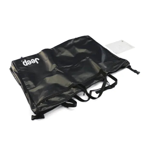 Half Door Window Storage Bag, 4 Compartment, Black