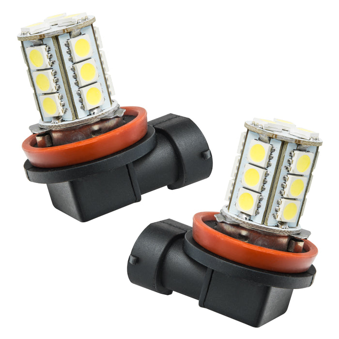 ORACLE H11 18 LED Bulbs (Pair), White