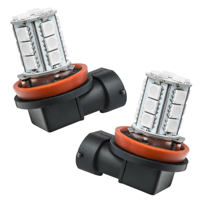 ORACLE H11 18 LED Bulbs (Pair), White