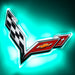ORACLE 2015-2019 Chevrolet Corvette C7 Illuminated LED Rear Emblem - Aqua