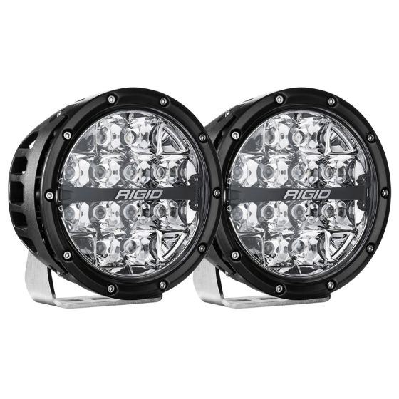 RIGID Industries C36412 360-SERIES 6" OFF-ROAD LAMP, SPOT BEAM, RGBW BACKLIGHT, SINGLE