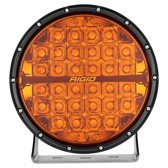 RIGID Industries 36522 360-SERIES 9" OFF-ROAD LAMP, SPOT BEAM, AMBER LENS, SINGLE