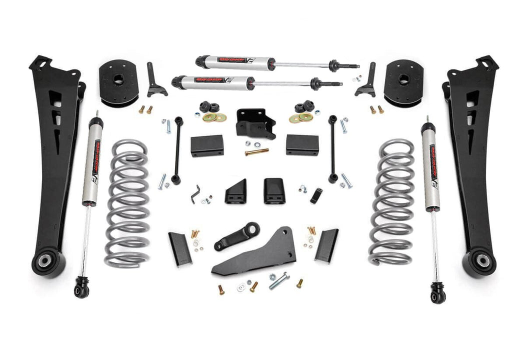 Rough Country 5 Inch Lift Kit - FR Diesel Coil - R/A - V2 | Ram 2500 4WD (2014-2018)