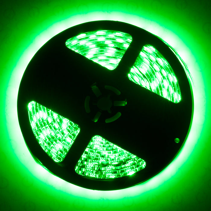 ORACLE Exterior Black Flex LED 12 in. Strip Green