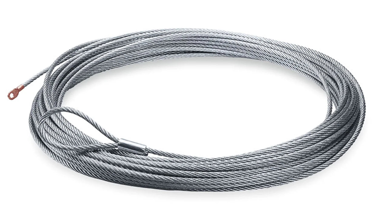 WARN Replacement Steel Winch Rope, 5/16 in x 125 ft