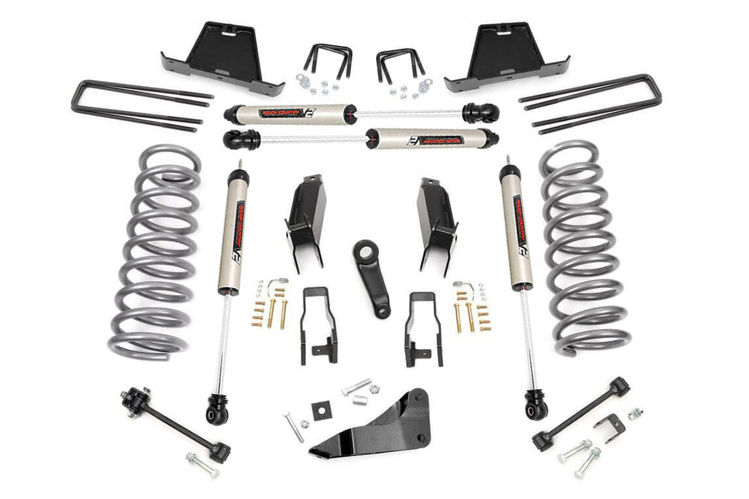 Rough Country 5 Inch Lift Kit - Gas - V2 | Dodge 2500/Ram 3500 4WD (2003-2007)