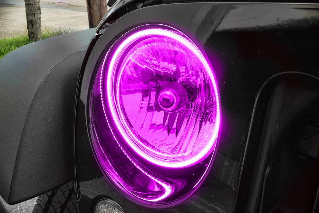 ORACLE SMD Headlight Halo, ColorSHIFT, with BC2 Controller, Jeep Wrangler (2007-2017), view 6
