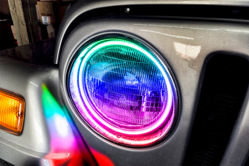 ORACLE SMD Headlight Halo, ColorSHIFT, with Simple Controller, Jeep Wrangler TJ (1997-2006), view 2