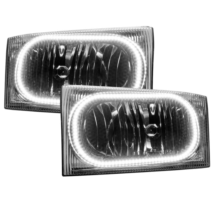 ORACLE 1999-2004 Ford F-250/350 SD Headlight Halo - ColorSHIFT - with Simple Controller
