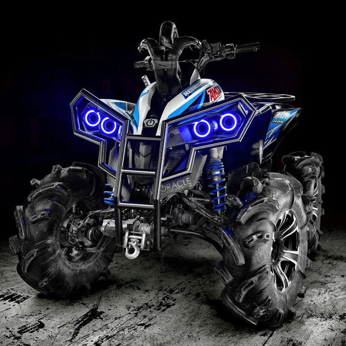 ORACLE LED Headlight Halo Kit, ColorSHIFT, with RF Controller, Can-Am Maverick (2013-2018), view 2