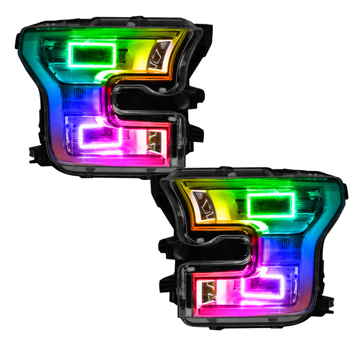 ORACLE 2015-2017 Ford F-150 Projector Headlight Halo - ColorSHIFT - with RF Controller