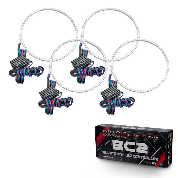 ORACLE 2003-2009 Jaguar XJ LED Headlight Halo Kit - ColorSHIFT - with BC2 Controller