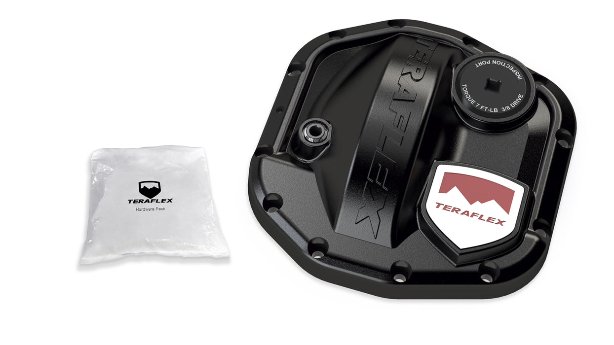 Dana 30 AdvanTEK M186 HD Differential Cover Kit Front 18-Up Wrangler JL/Gladiator TeraFlex