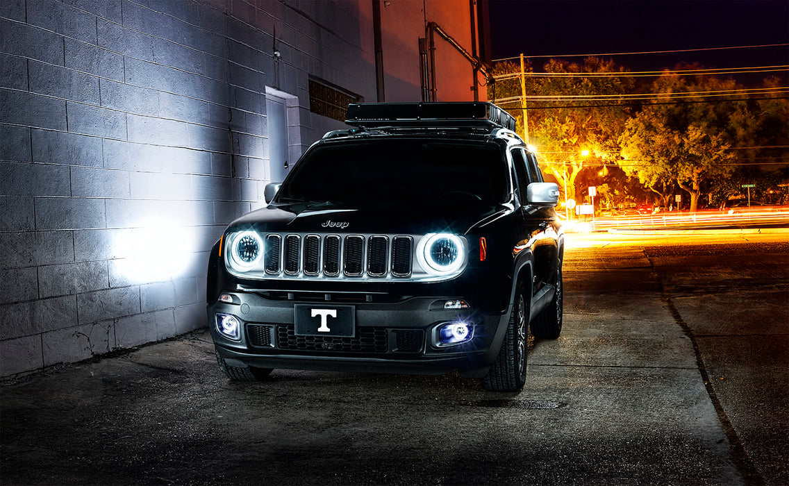 ORACLE 2015-2023 Jeep Renegade Headlight Halo - ColorSHIFT - with Simple Controller