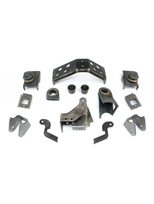 97-06 Jeep Wrangler TJ Dana 44/60 Front Axle Bracket Kit 3.25 Inch OD TeraFlex
