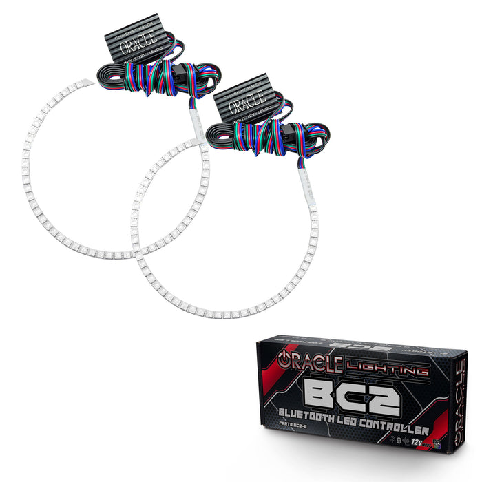 ORACLE 2001-2004 Toyota Tacoma LED Headlight Halo Kit - ColorSHIFT - with BC2 Controller