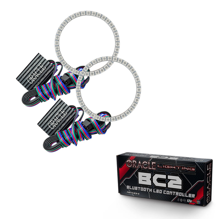 ORACLE 2014-2018 Toyota 4Runner LED Headlight Halo Kit - ColorSHIFT - with BC2 Controller