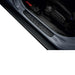 Door Sill Guards, Set of 4, Black Plastic, Gladiator Logo