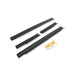 Door Sill Guards, Black Plastic, Set of 4, Jeep Logo