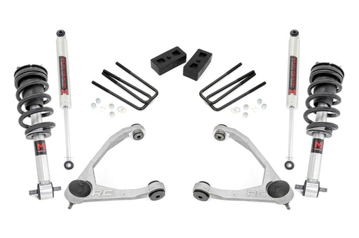 Rough Country 3.5 Inch Lift Kit, Cast Steel, M1 Strut, Chevy/GMC 1500 (2007-2013)