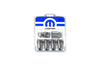 Wheel Locks with Theft Shroud, Chrome, Set of 5