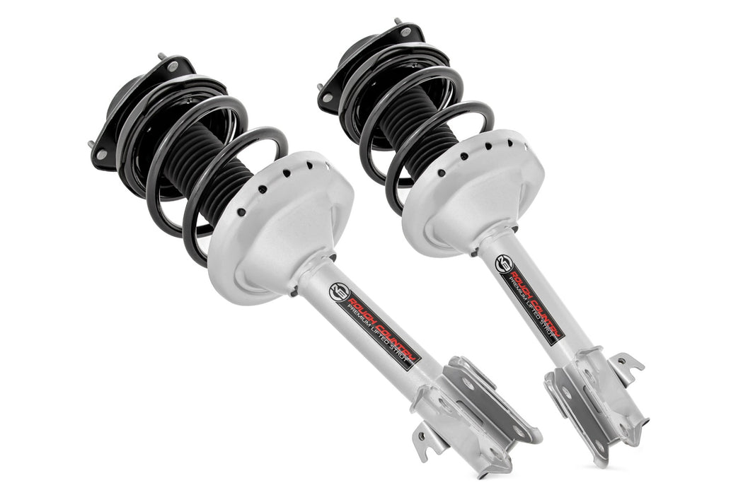 Rough Country Loaded Strut Pair, 2 Inch Lift, Front, Subaru Forester 4WD (2014-2018)