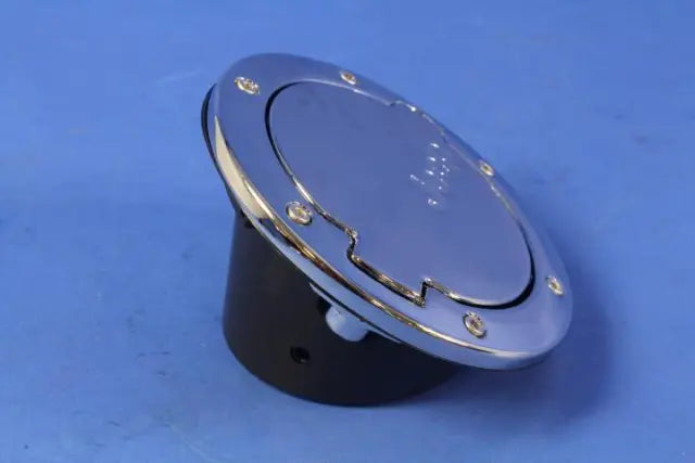 Jeep Wrangler 4-Door Fuel Filler Door, Chrome