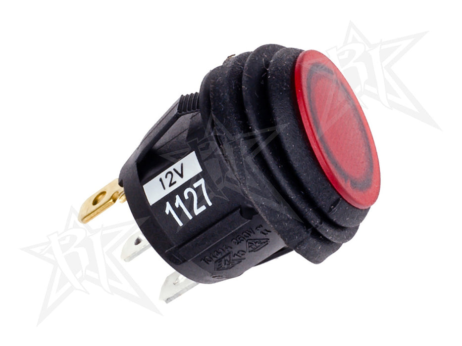 RIGID 2 Position Rockert Switch Red | Black